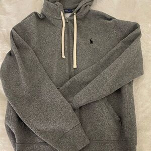 Polo by Ralph Lauren Gray Zip Up Sweater